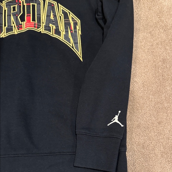 Jordan Navy Sweatshirt with Colorful Logo - Picture 3 of 6
